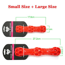 Squeaking Floatable Pet Toy in Small Red and Large Red