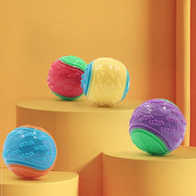 different colors of squeaky dog ball toy