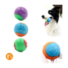 Squeaky Chew Ball for Dogs on a white background