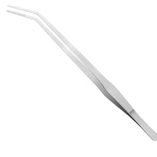 Stainless Steel Aquarium Tweezers in Head Curvature
