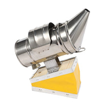Alternate view of the Stainless Steel Bee Smoker