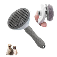Alternate view of the Stainless Steel Grooming Brush for Pets