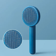 Stainless Steel Grooming Brush for Pets in Blue 1