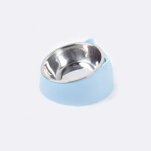 Stainless Steel Non Slip Pet Bowl in Blue