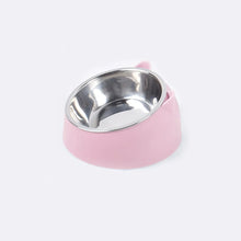 Stainless Steel Non Slip Pet Bowl in Pink