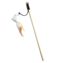 Stretchable Feathered Teaser Toys for Cats, product photo 4 of 9
