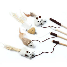Stretchable Feathered Teaser Toys for Cats, product photo 5 of 9