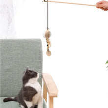 Stretchable Feathered Teaser Toys for Cats, product photo 6 of 9