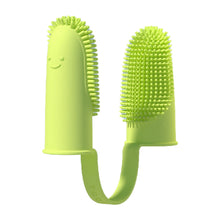 Super Soft Double Finger Tooth Brush in Yellow