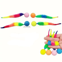 Teasing Indoor Cat Worm Elastic Toy, product photo 3 of 7