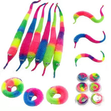 Teasing Indoor Cat Worm Elastic Toy, product photo 4 of 7