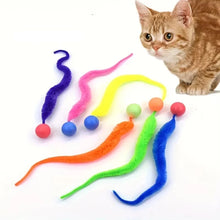 Teasing Indoor Cat Worm Elastic Toy, product photo 7 of 7