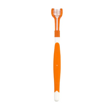 Alternate view of the Three Sided Pet Toothbrush For Pets