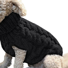 Turtleneck Sweater for Dogs in Black