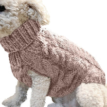 Turtleneck Sweater for Dogs in Nude