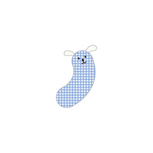 U-shaped Pillow Cotton Washable Chin Pad in Sky Blue