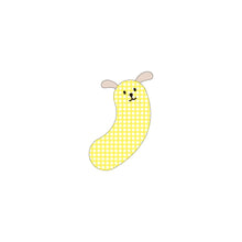 U-shaped Pillow Cotton Washable Chin Pad in Yellow