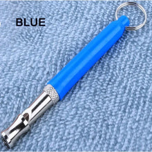 Ultrasonic Dog Whistle for Bark Training in Blue
