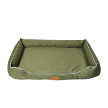 Upgraded Removable Waterproof Dog Bed in Green
