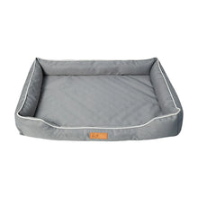 Upgraded Removable Waterproof Dog Bed in Grey