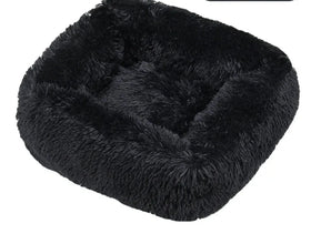 Washable Dog Bed in Black