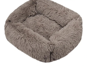 Washable Dog Bed in Brown