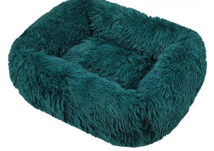 Washable Dog Bed in Dark Green