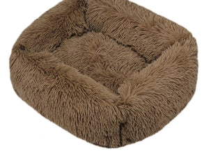 Washable Dog Bed in Khaki