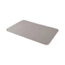 Grey quilted washable waterproof pet bed pad