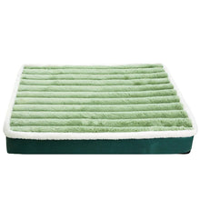 Washable Orthopedic Dog Mat in Green