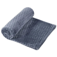Washable Pet Blanket in Smoked Blue
