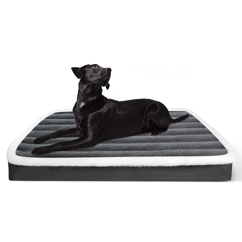 Washable Soft Orthopedic Dog Bed in Grey