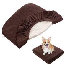 Washable Waterproof Dog Bed Covers in Brown