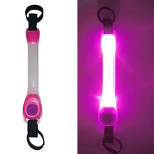 Waterproof Anti-Lost Glowing Collar in Pink