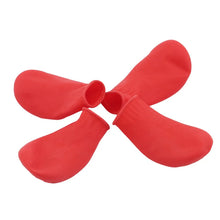 Waterproof Anti-Slip Pet Rain Shoes in Red