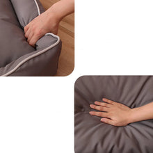 bed features explained with a collage