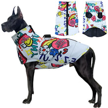 Alternate view of the Waterproof Dog Jacket with Traction Buckle for Large Dogs