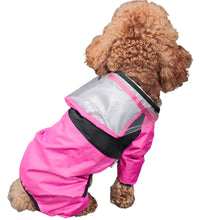 Waterproof Dog Jumpsuit Jacket in Pink