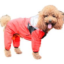Waterproof Dog Jumpsuit Jacket in Red