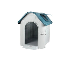 Waterproof Outdoor Dog House in Blue