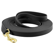 Waterproof PVC Dog Leash in Black
