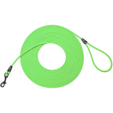 Waterproof PVC Dog Leash for Training in Green