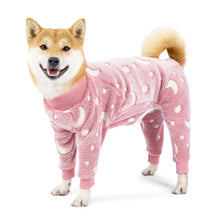 Alternate view of the Winter Dog Clothing Flannel Dog Pyjamas