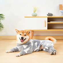 Winter Dog Clothing Flannel Dog Pyjamas, product photo 5 of 6