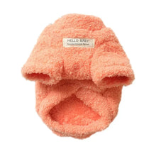 Winter Dog Sweater in Orange