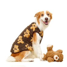 Alternate view of the Winter Flannel Dog Coat Pyjamas