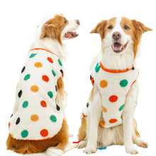 Winter Flannel Dog Coat Pyjamas in Color Dot