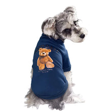 Winter Puppy Sweatshirt in Dark Blue