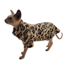 Winter Warm Clothes For Cats in Brown