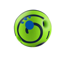 green wobble wag giggle ball different measurements